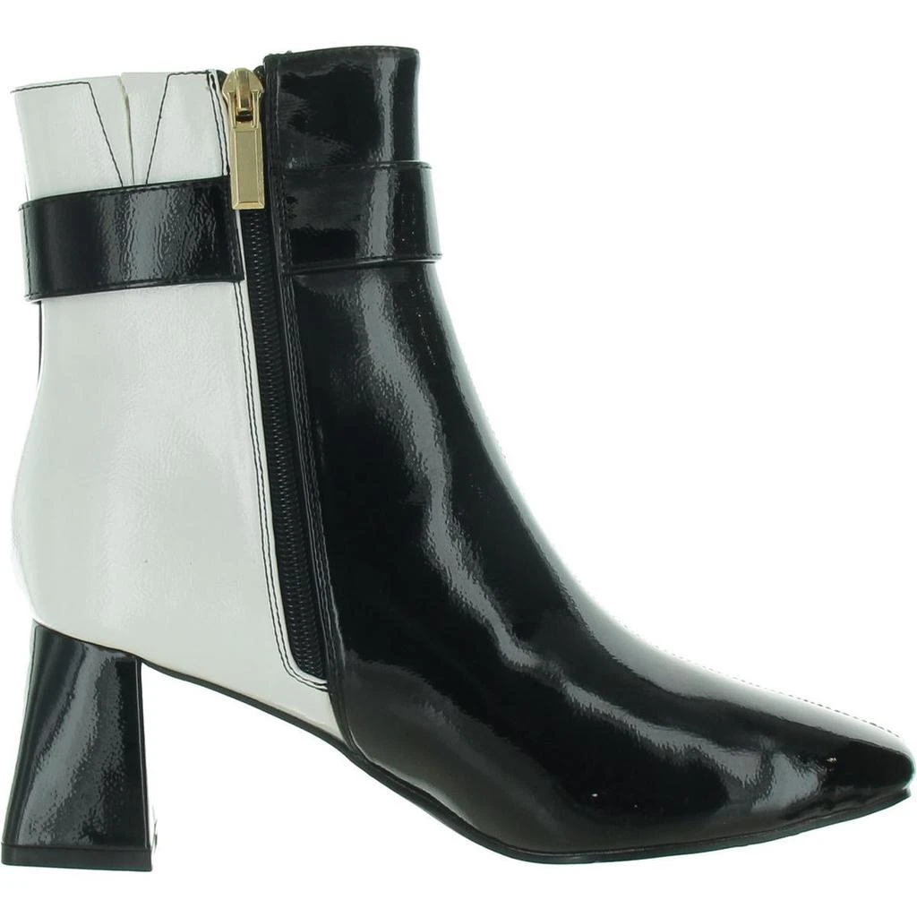 Masseys Sydney Womens Buckle Faux Leather Ankle Boots 3