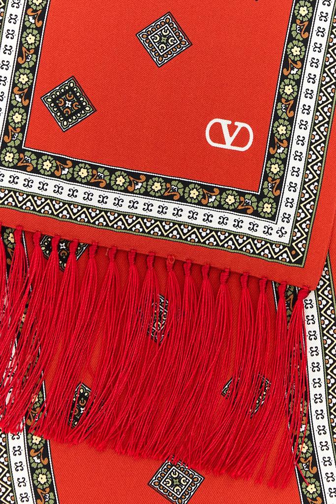 Valentino Printed silk Bandeaux Chamber foulard