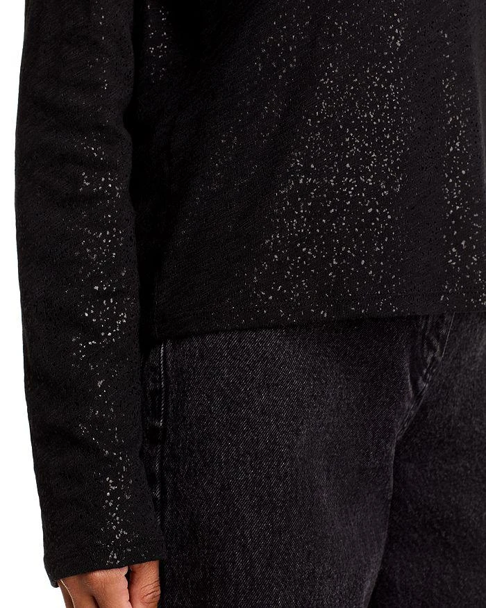 ATM Anthony Thomas Melillo Anthony Thomas Melillo Metallic Long Sleeve Tee 5