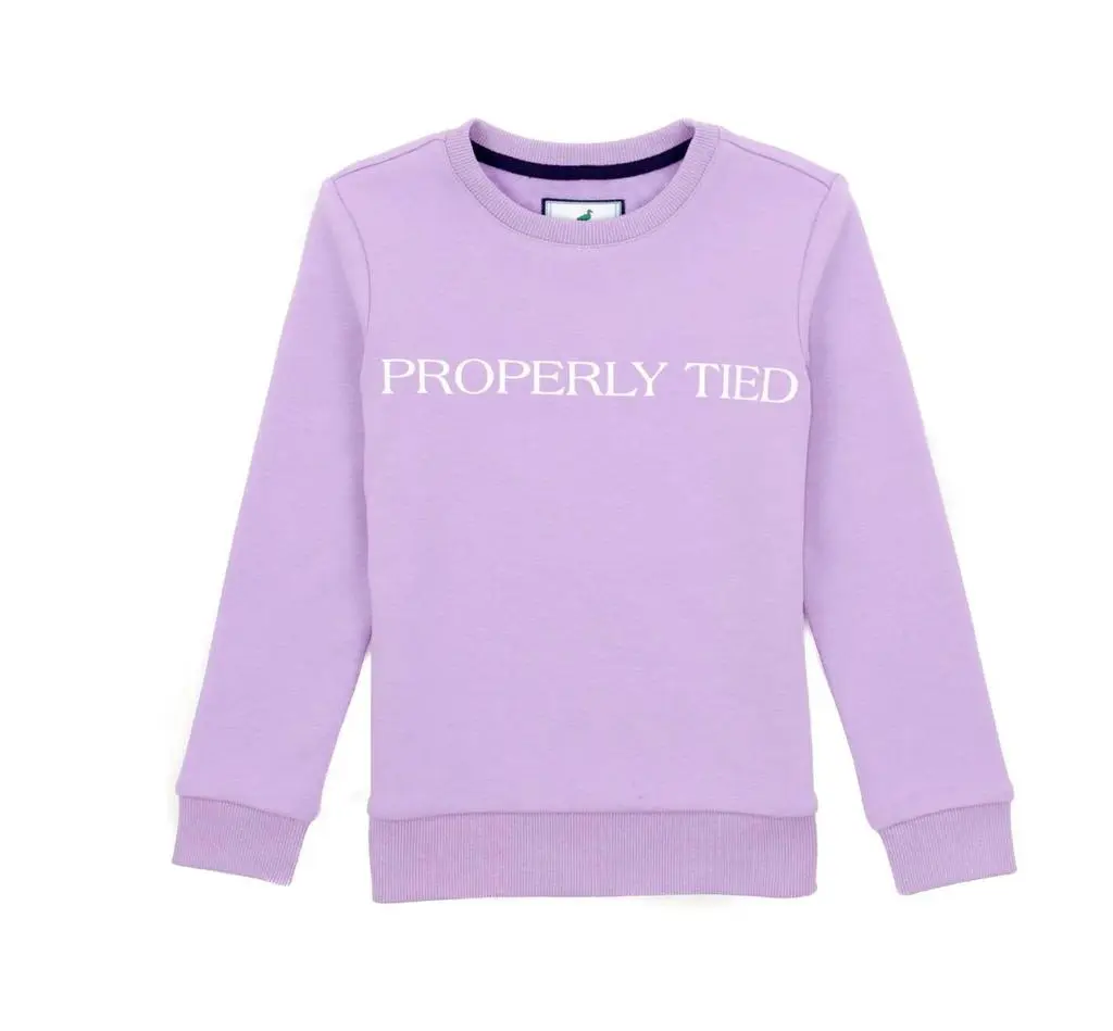 Properly Tied Properly Tied - Girl's Laurel Crewneck Sweater