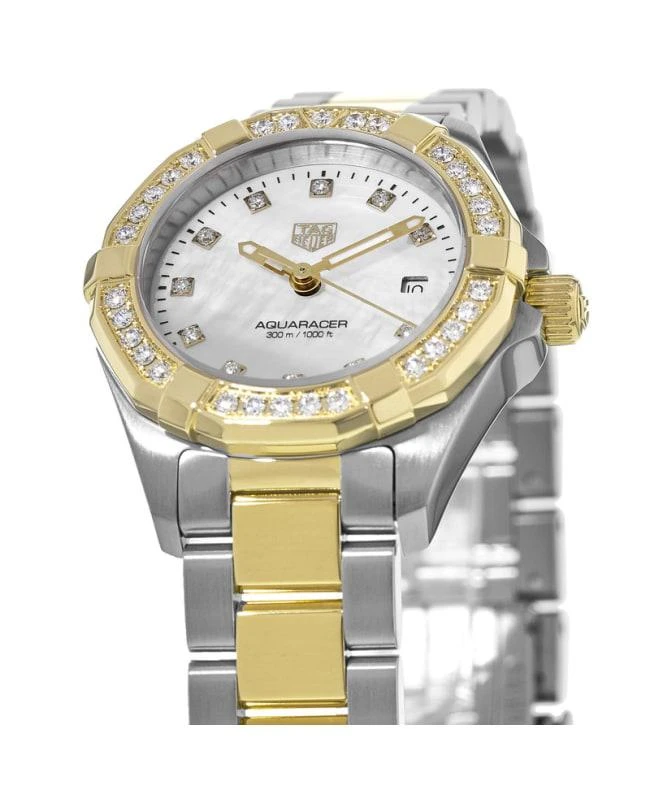 TAG Heuer Tag Heuer Aquaracer Lady 300M 27MM Diamond Two Tone Women's Watch WBD1423.BB0321 2