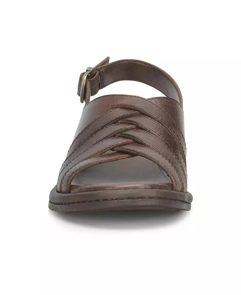Born Women's Remy Round Toe Flat Sandals 8