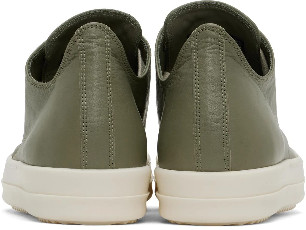 Rick Owens Green Hollywood Low Sneakers 2