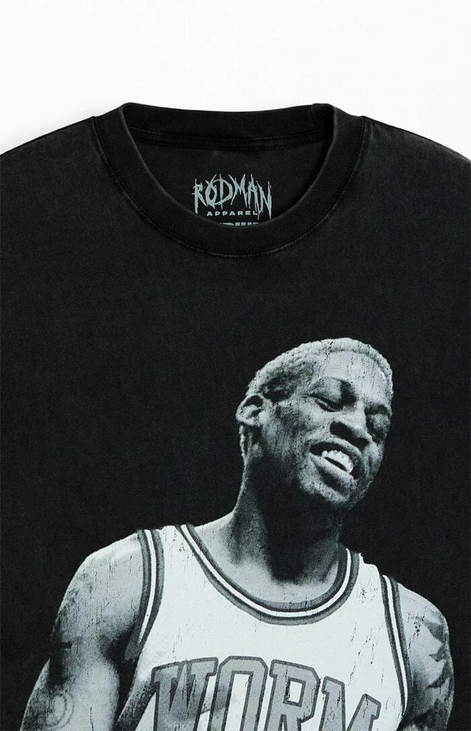 RODMAN BRAND Candid Dennis Graphic Oversized T-Shirt 2