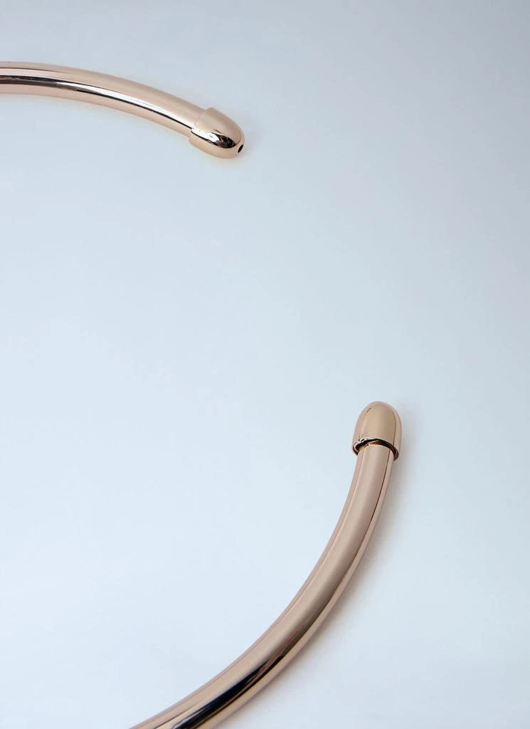 Max Mara Sculptural Metal Necklace 3