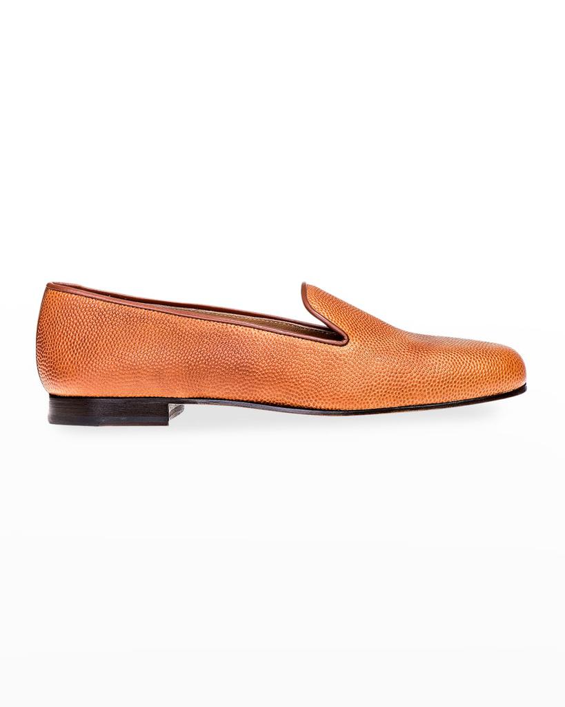 Stubbs and Wootton Men's Football Leather Venetian Loafers