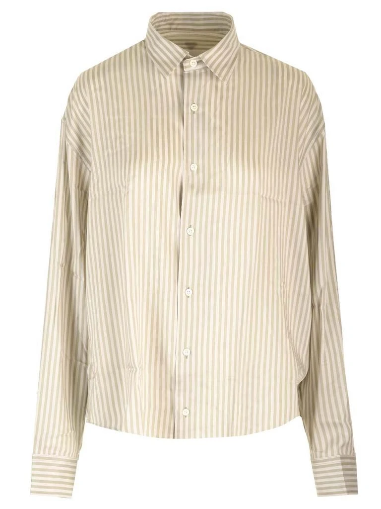 AMI AMI Paris Ami de Coeur Striped Button-Up Shirt 1