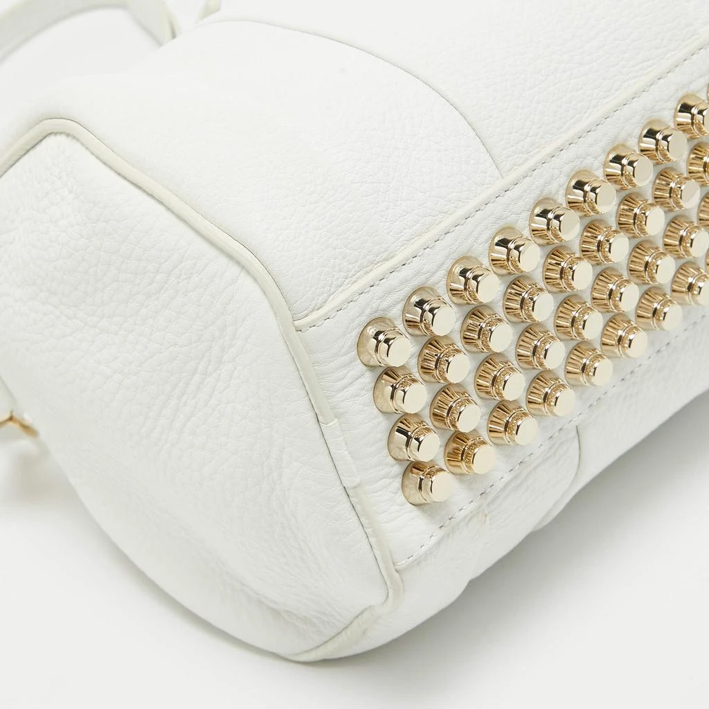 Alexander Wang Alexander Wang White Grained Leather Rocco Bag 12