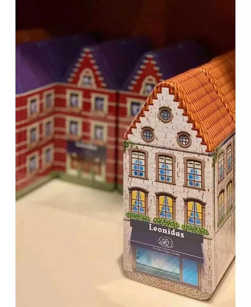 Leonidas Chocolate Belgian Tin House, 1 lbs 2