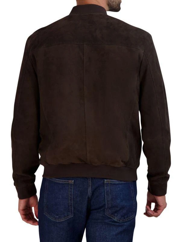 Cole Haan Suede Bomber Jacket 2