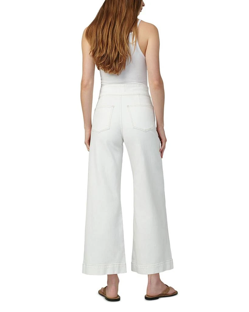 Joe's Jeans The Ellia High Rise Wide Leg Ankle Jeans in Milk 6