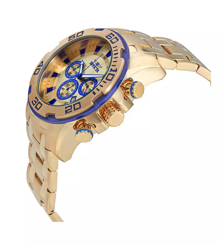 Invicta Men's 22320 Pro Diver Quartz Chronograph Gold Dial Watch