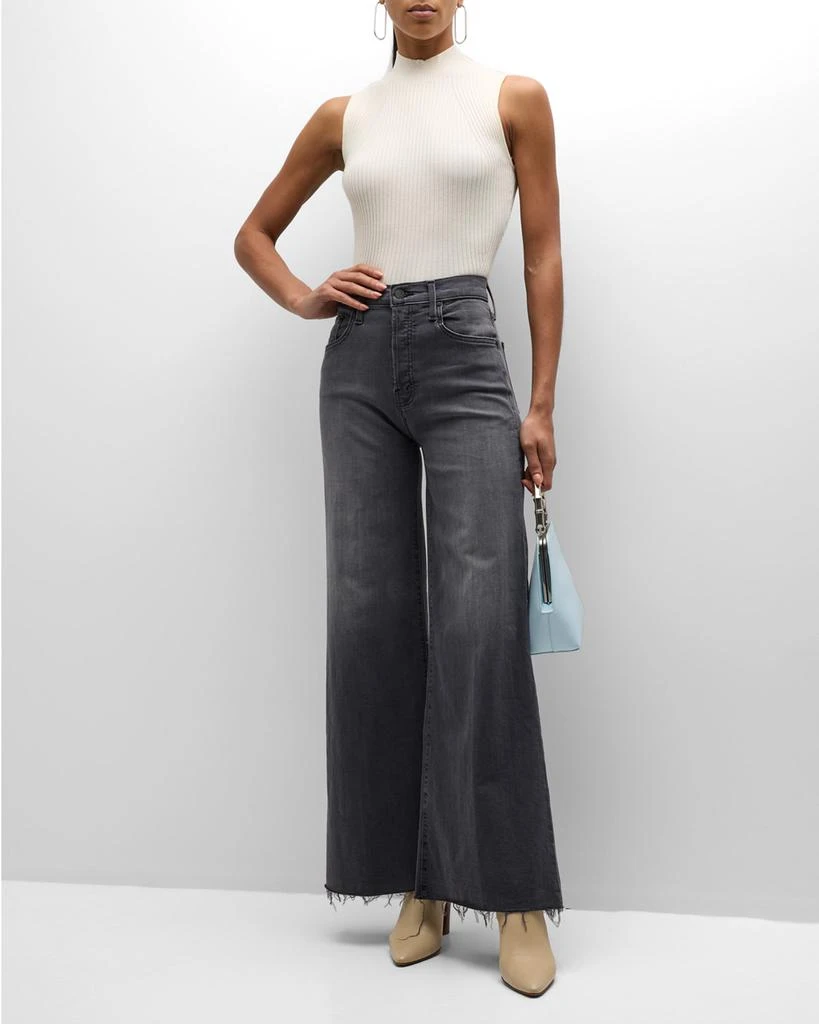 Paige Fidelia Ribbed Mock-Neck Tank Top 2