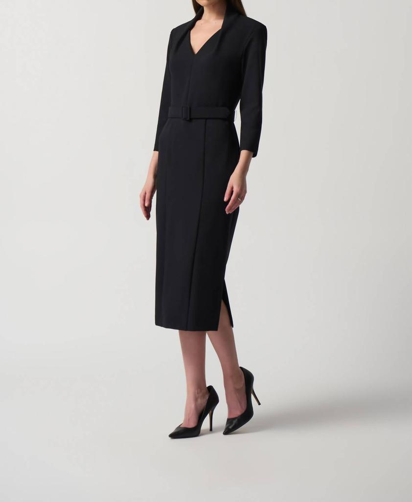 JOSEPH RIBKOFF Joseph Ribkoff - Belted Sheath Dress