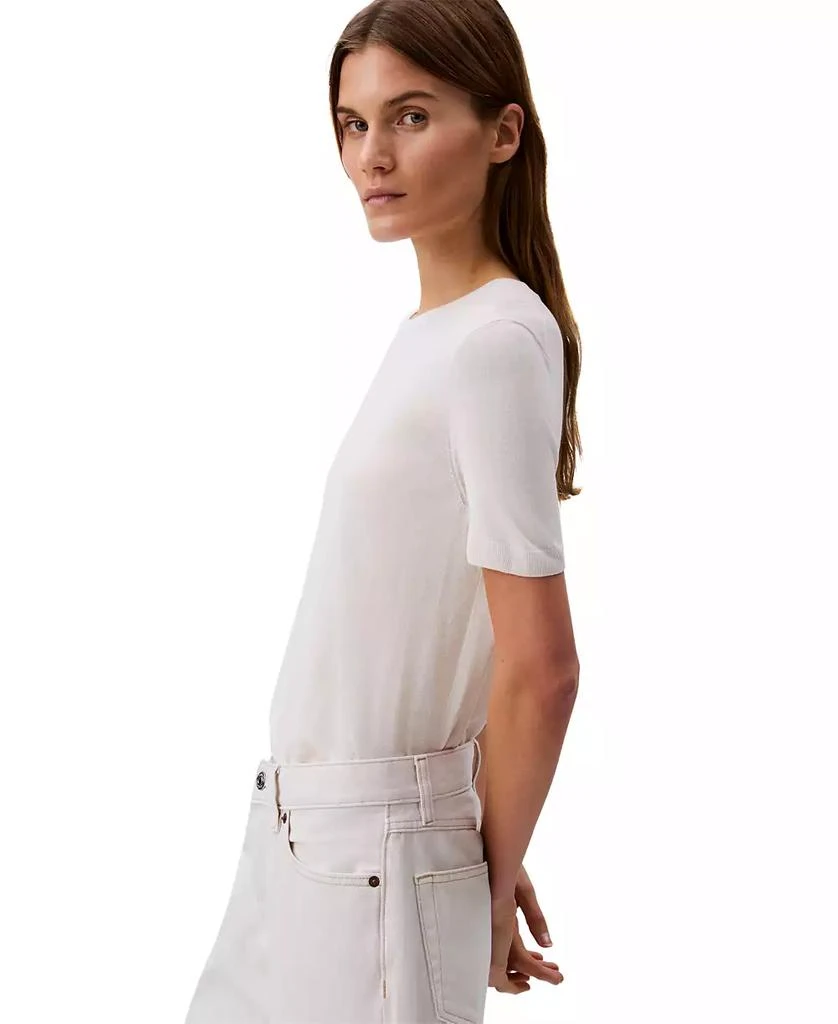 Calvin Klein Women's 90s Straight-Leg Rigid Jeans 5