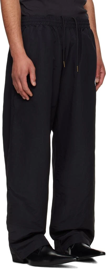 WILLY CHAVARRIA Black Ruff Rider Track Pants 2