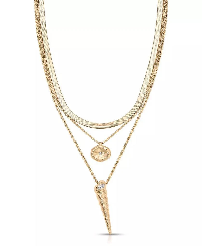 Ettika Jewelry Saint Tropez Shell Necklace 1