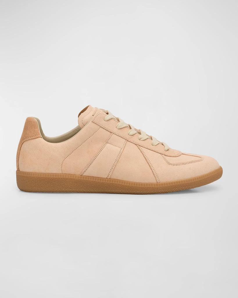 MAISON MARGIELA Men's Replica Leather Low-Top Sneakers 1