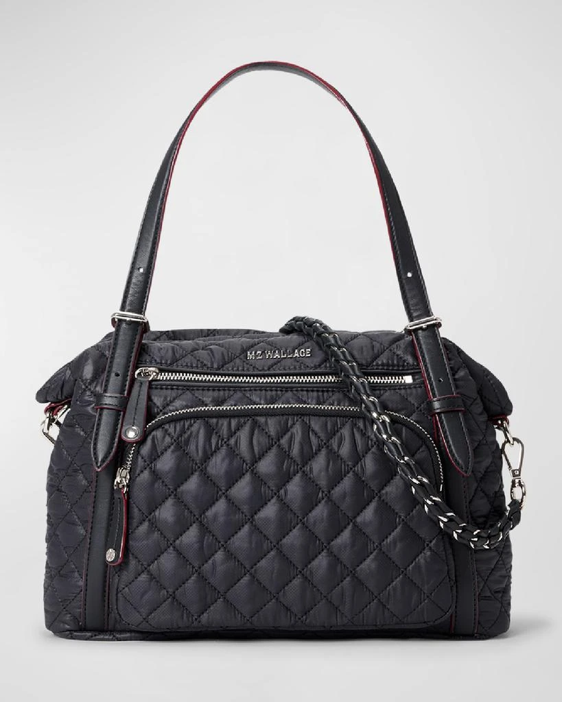 MZ Wallace Crosby Everywhere Quilted Tote Bag 1