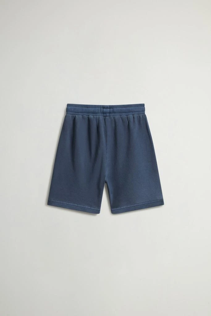 Woolrich Boys’ Garment-Dyed Pure Cotton Shorts - Boys - Blue 2