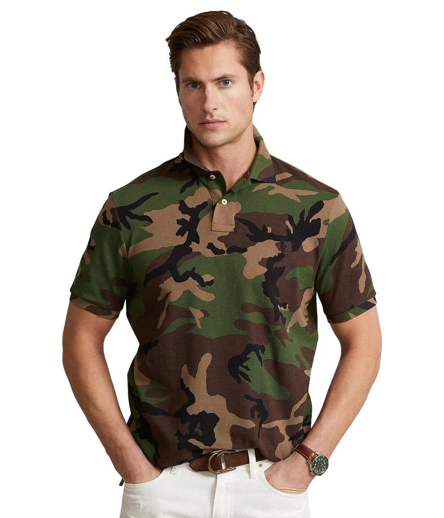 Ralph Lauren Classic Fit Camo Mesh Polo Shirt 1