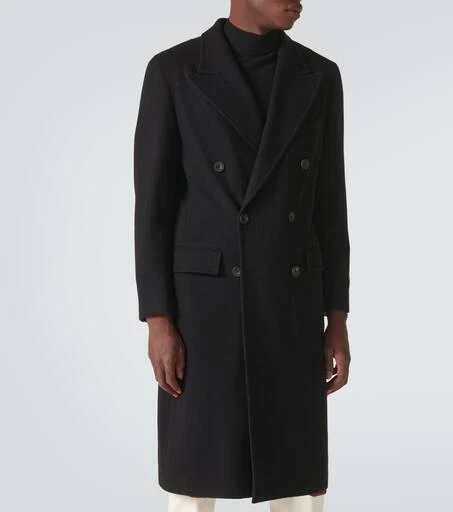 Rubinacci Double-breasted cashmere overcoat 3