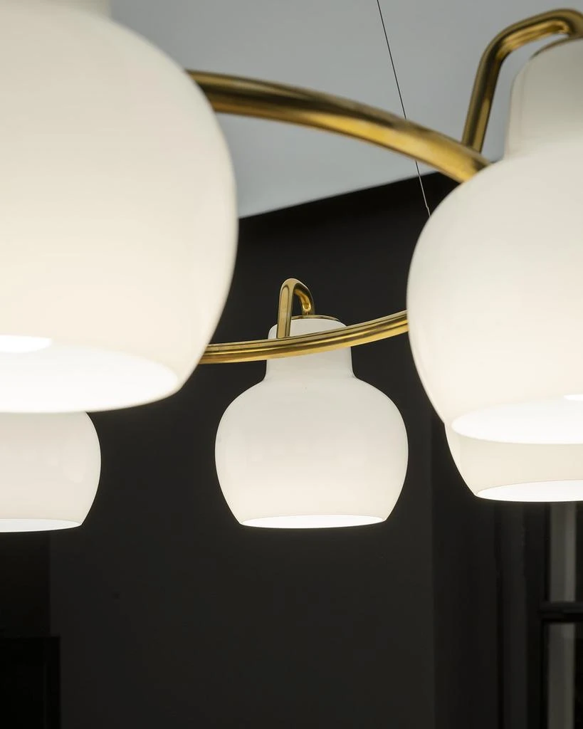 Louis Poulsen VL Ring Crown 7-Light Chandelier, 8" 3