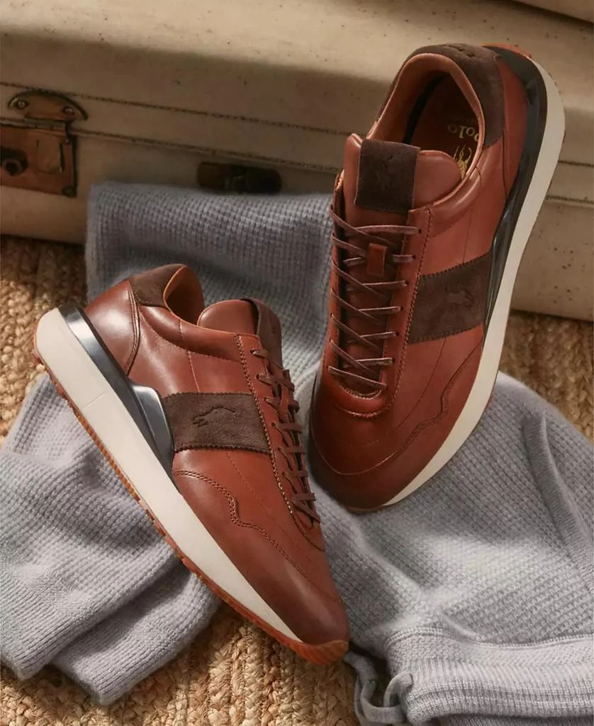 Ralph Lauren Men's Train 89 Lace-Up Sneakers 6