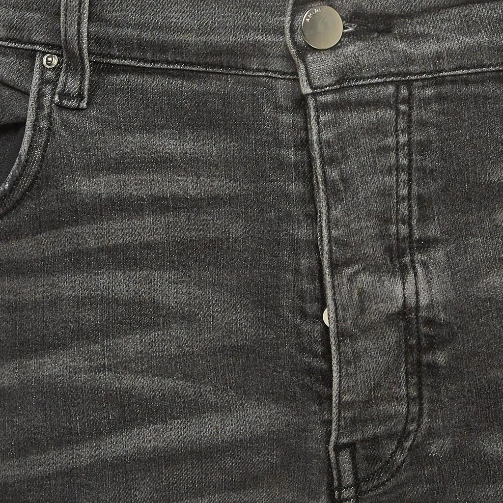 AMIRI Amiri Grey Washed & Distressed Denim Zipped Jeans L Waist 33" 3