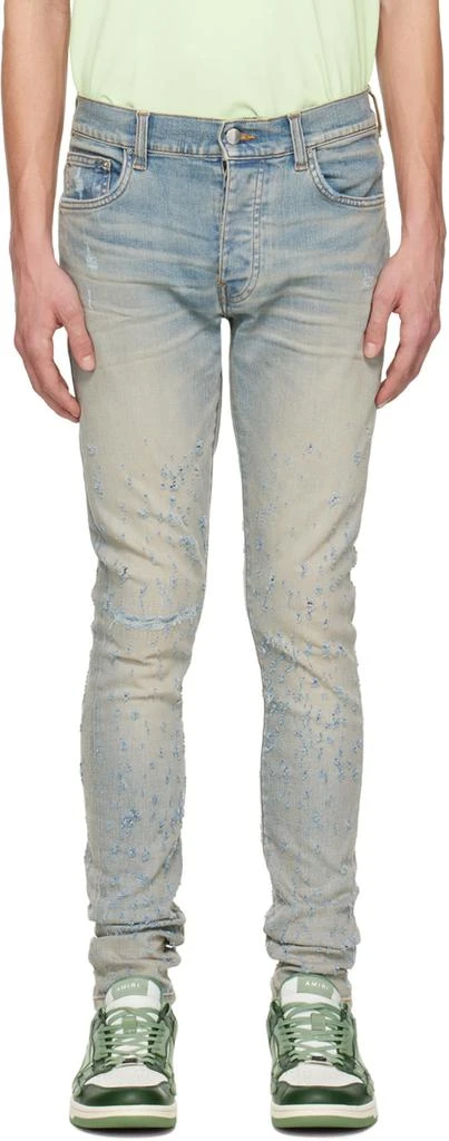 AMIRI Blue Shotgun Jeans 1