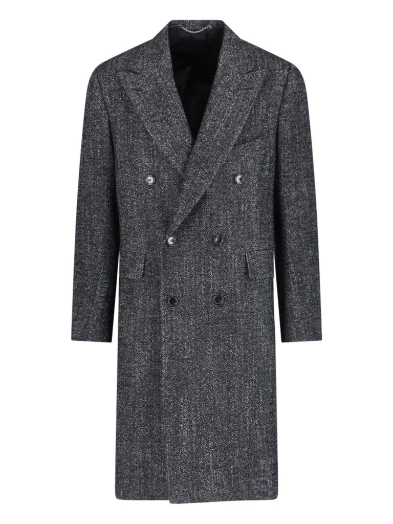 Cesare Attolini Double-breasted Coat 1