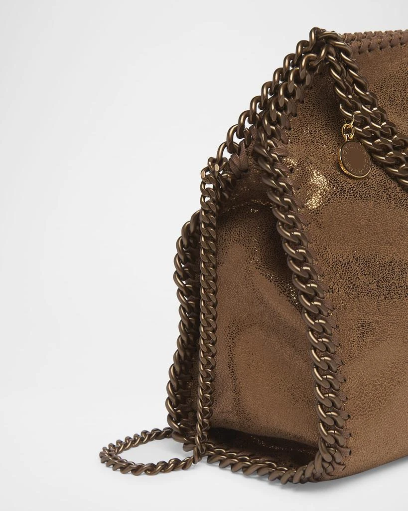 Stella McCartney Mini Falabella Eco Shiny Dotted Chamois Bag with Tonal Chain 5