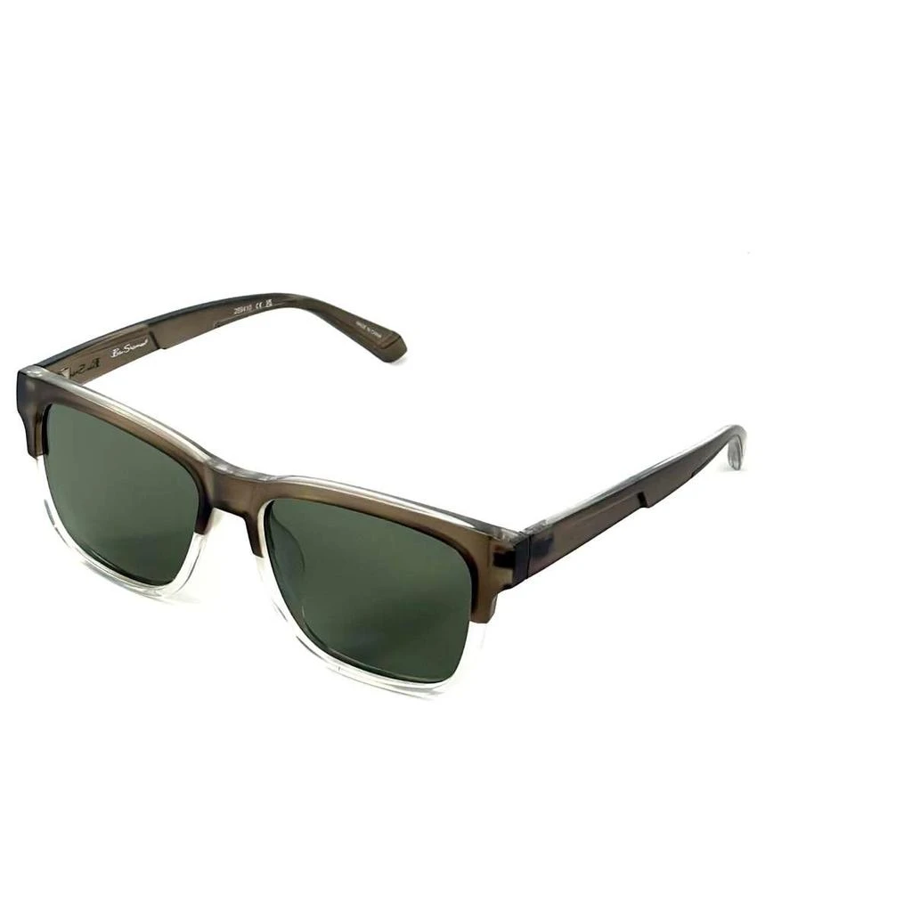 Ben Sherman Ben Sherman Men's Green Square Polarized Sunglasses 1