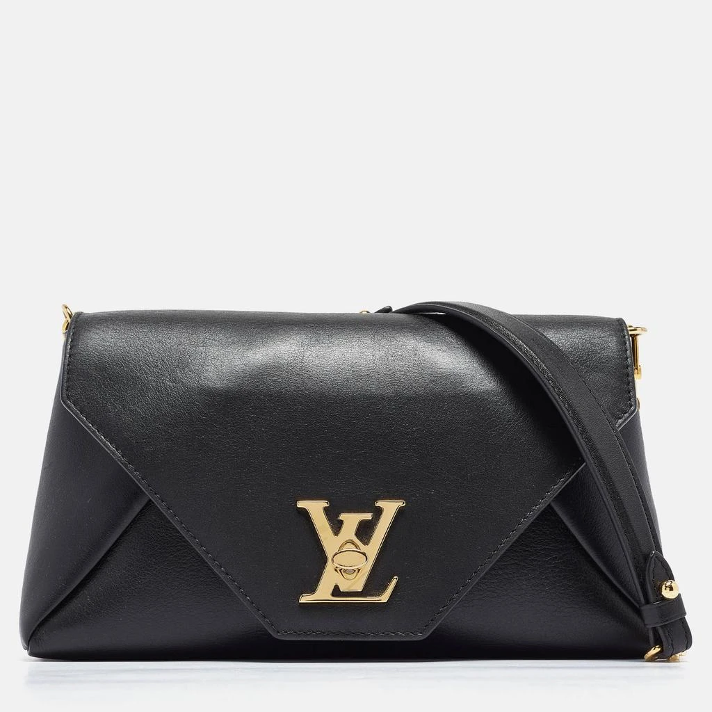 Louis Vuitton Louis Vuitton Black Leather Love Note Bag 1