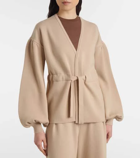 Max Mara Tiberio belted virgin wool cardigan 6