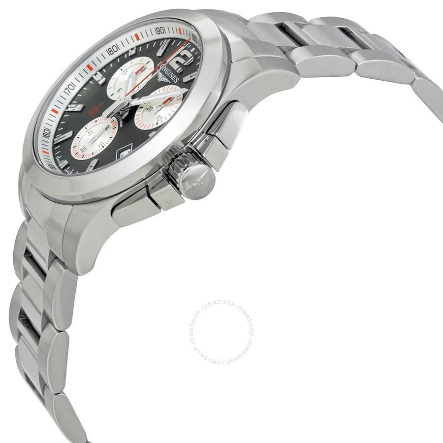 Longines Conquest Chronograph Grey Dial Men's Watch L3.700.4.79.6 2
