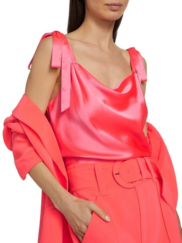 Cinq à Sept Marta Silk Bias-Cut Camisole 4