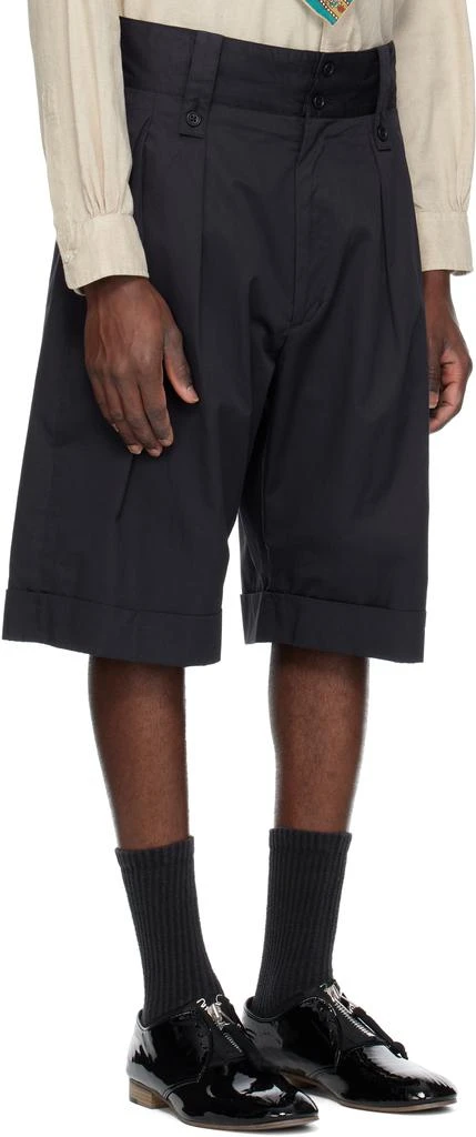 Engineered Garments Navy Gurkha Shorts 2