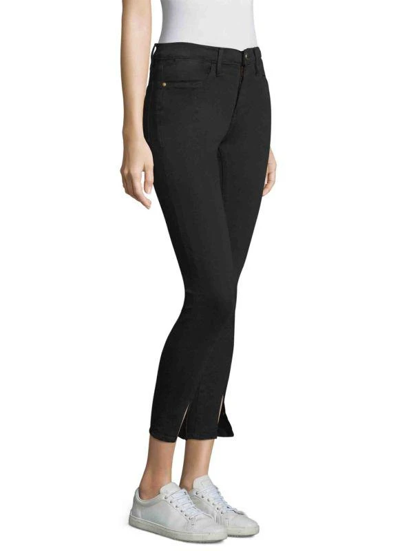 FRAME Le High Skinny Front Split Jeans 3