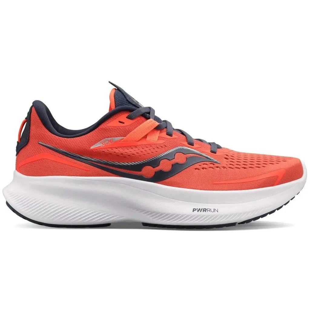 Saucony Women's Ride 15 Running Shoes In Vizired/night 1