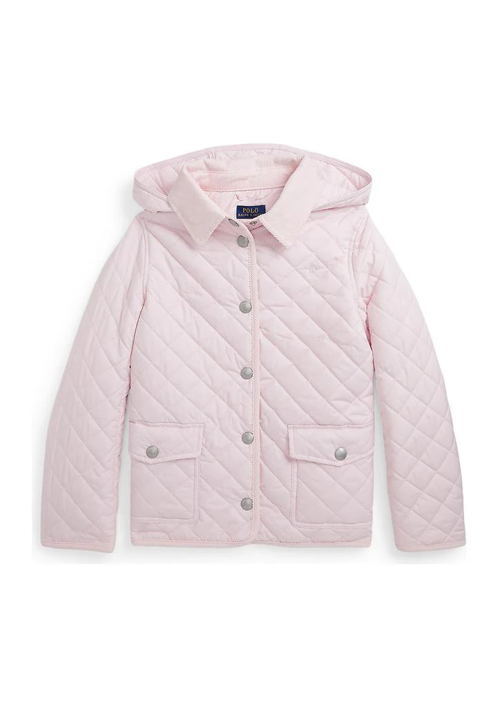 Ralph Lauren Girls 7-16 Quilted Water Repellent Barn Jacket