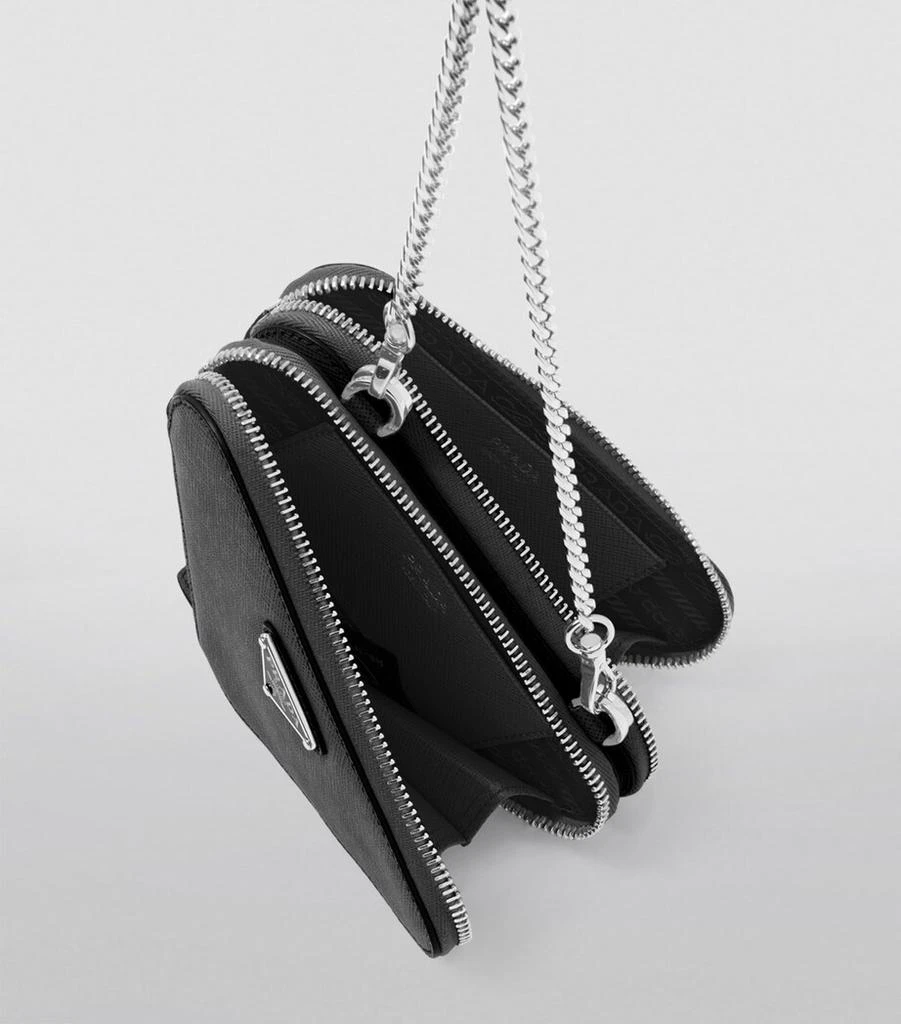 Prada Mini Saffiano Leather Cross-Body Bag 7