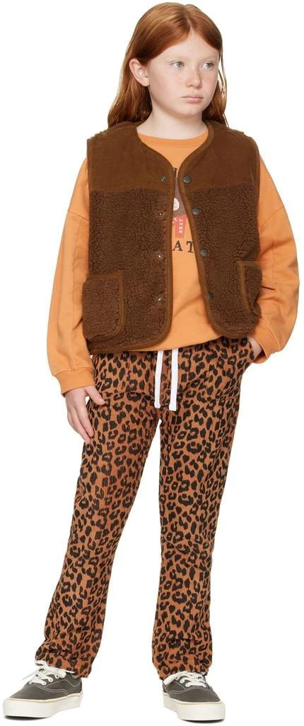 Daily Brat Kids Brown Ewan Trousers 4