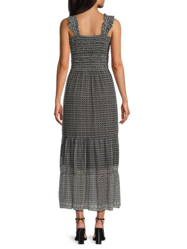 Max Studio ​Smocked Ruffle-Strap Maxi Dress 2