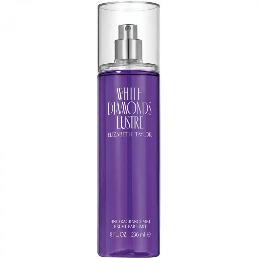 Elizabeth Taylor White Diamonds Lustre by Elizabeth Taylor Body Mist Spray 8.0 oz (240 ml) (w)