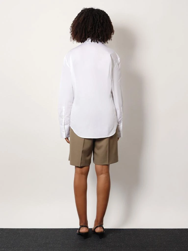 Rohe Cotton shirt with overlapping collar 3