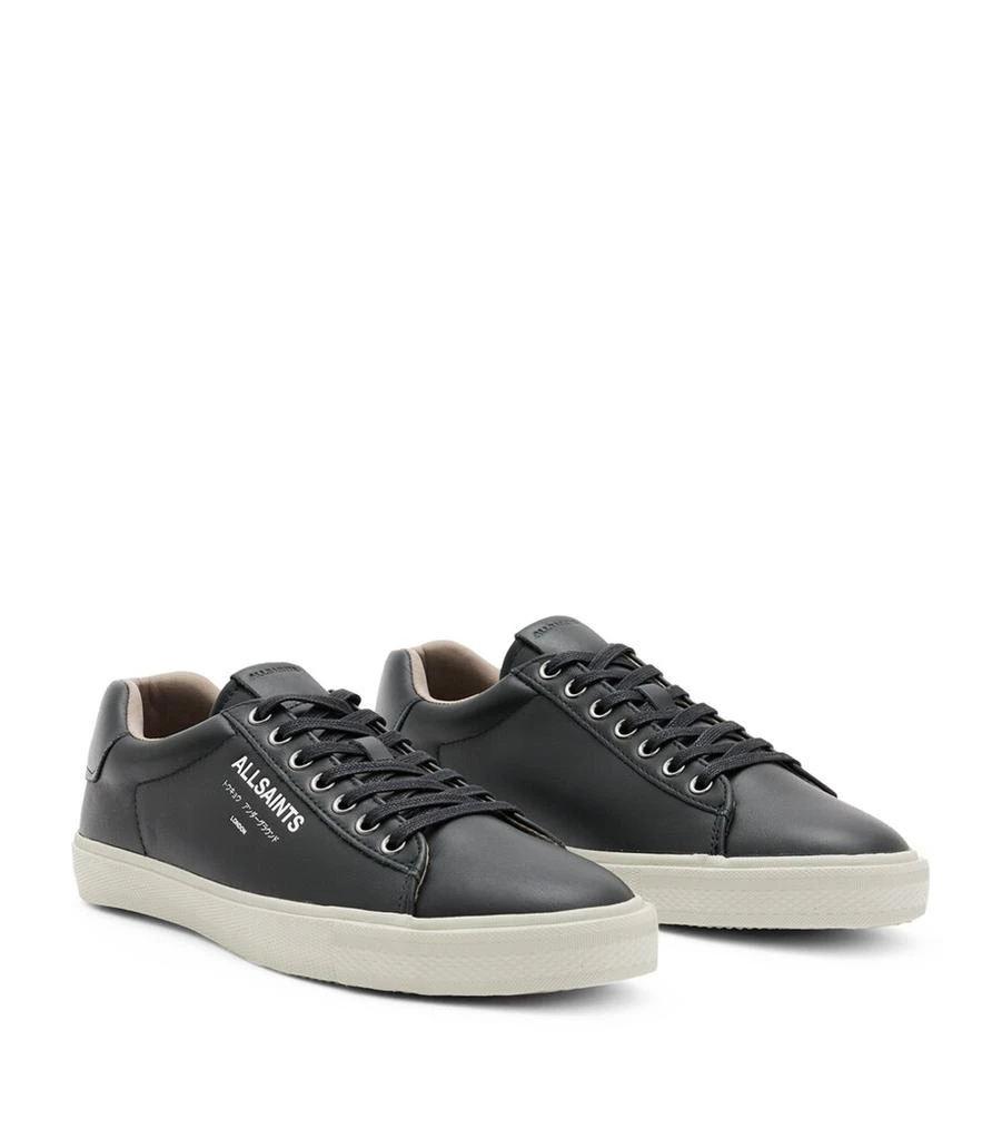 ALL SAINTS Leather Underground Low-Top Sneakers 3