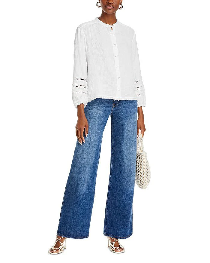 Johnny Was Calme by Cotton Gauze Peasant Top 2
