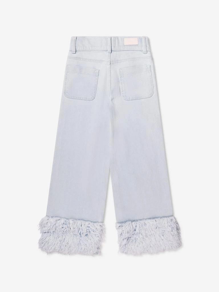 DL1961 DL1961 Girls Lily Wide Leg Jeans in Blue 4