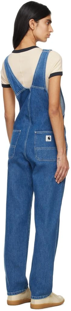 Carhartt WIP Navy Bib Denim Overalls 3